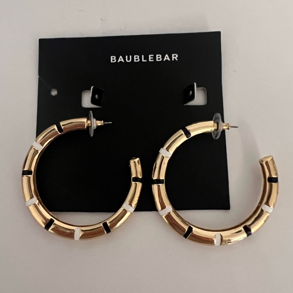 BaubleBar Olisa Hoop Earrings